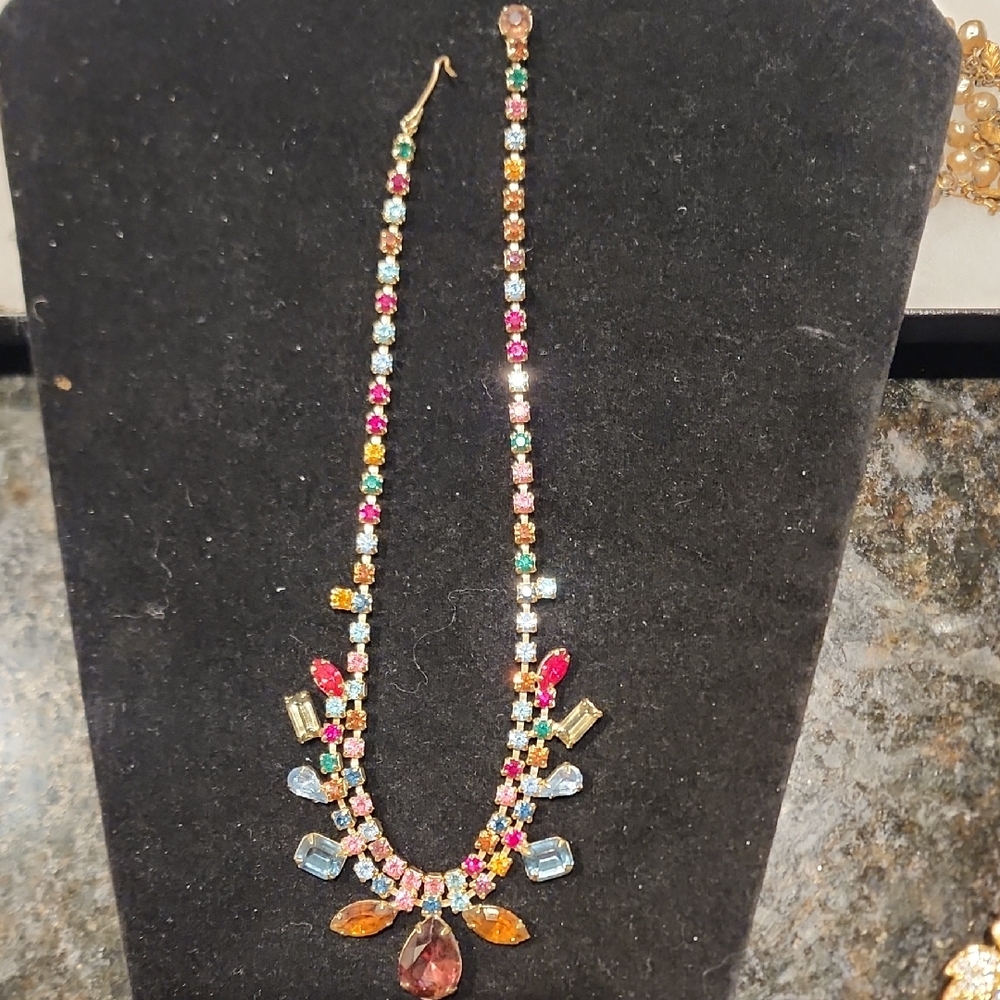 Multicolor Crystal Necklace